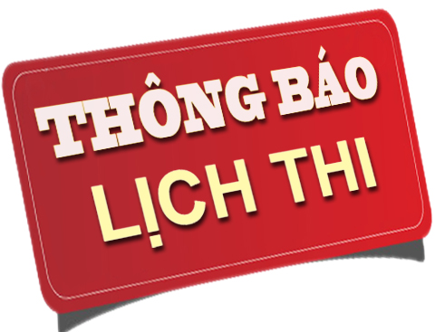 Thông báo Lịch ôn tập và thi chính thức Học kỳ phụ 1