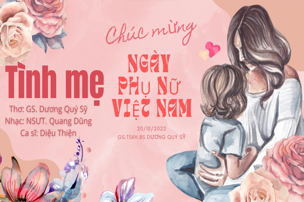 GS.TSKH.BS Dương Quý Sỹ chúc mừng ngày Phụ nữ Việt Nam 20/10/2022